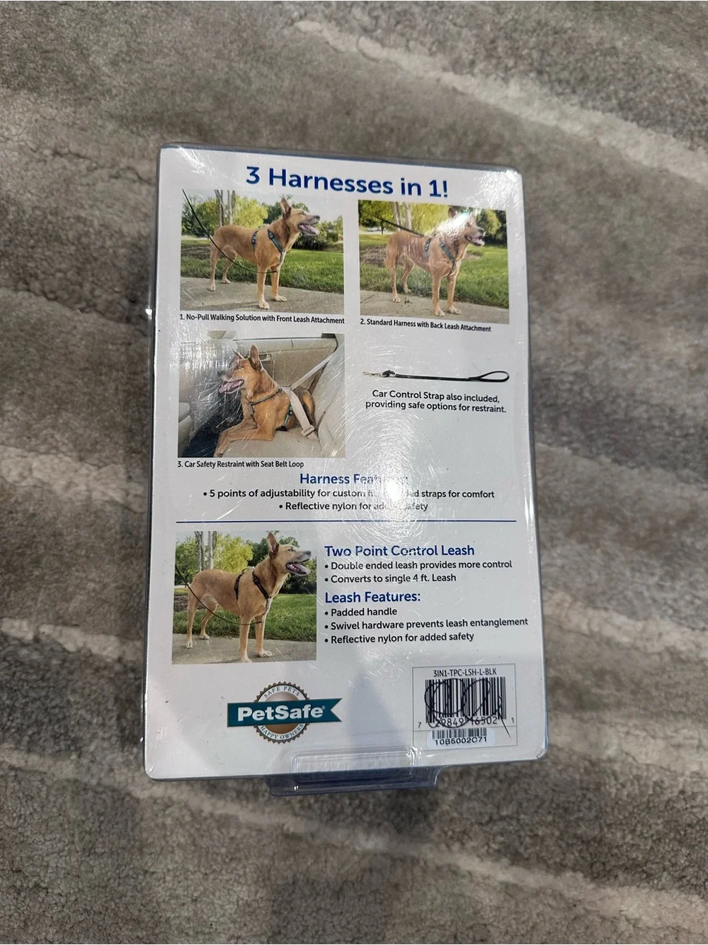 PetSafe 3 in 1 Harness Large